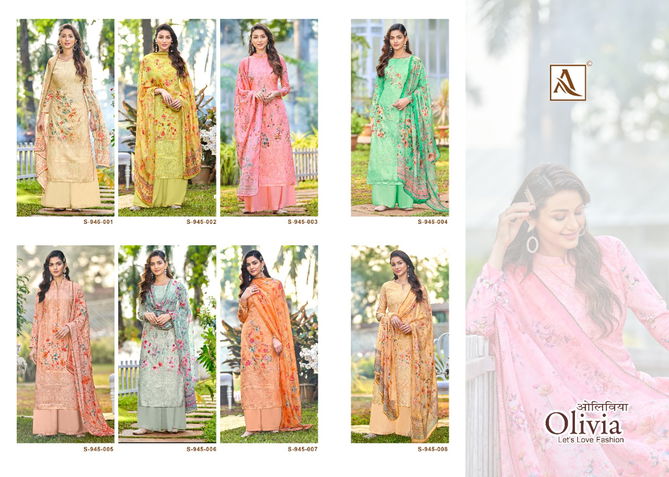 Alok Olivia 2 Cotton Printed Casual Daily Wear Dress Material Collection